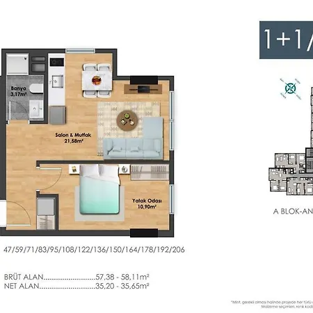 New Modern Furnished 1br Flat W/free Parking & Gym #122 דירה *